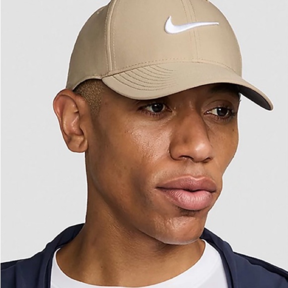 Nike Tan Cap with White Logo